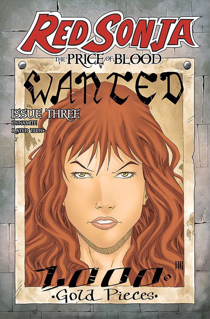 Red Sonja: Price of Blood #3 Variation D