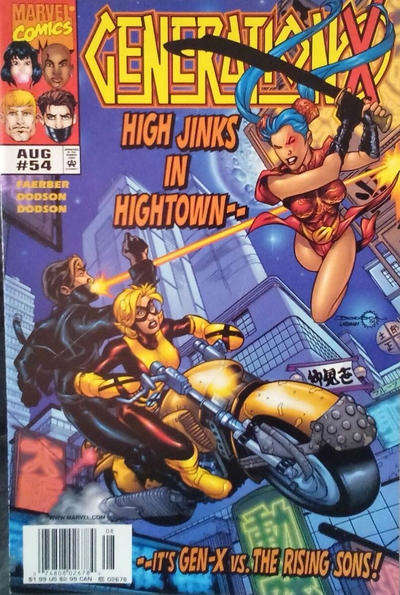 Generation X #54 Newsstand Edition