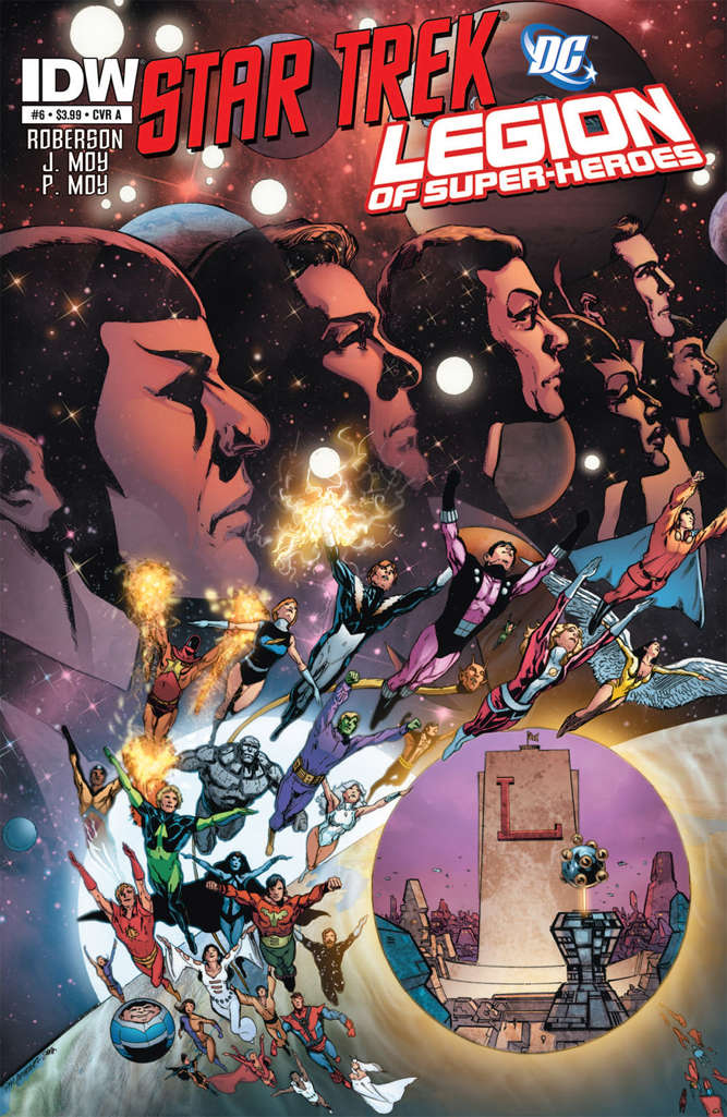 Star Trek/Legion of Super-Heroes #6 Variation A