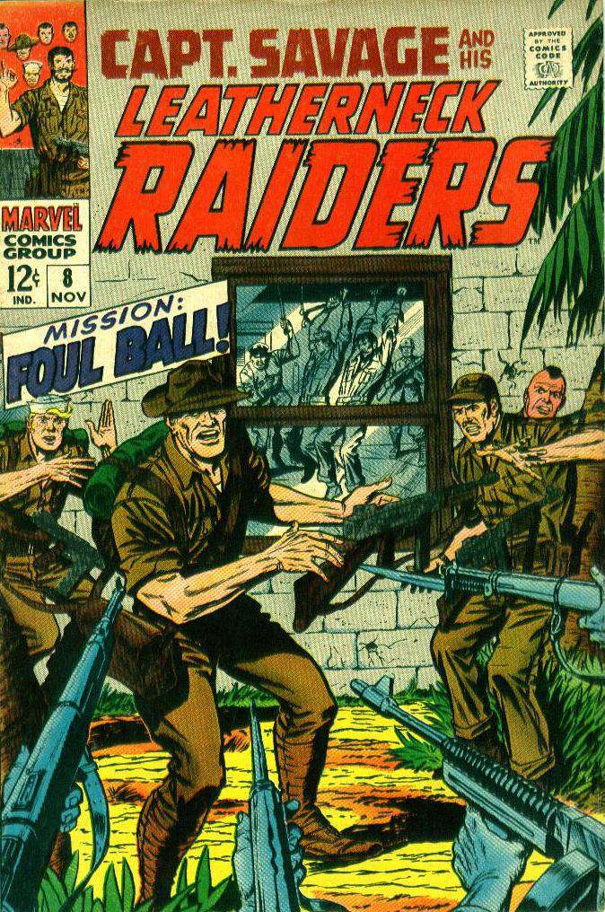 Capt. Savage and His Leatherneck Raiders #8
