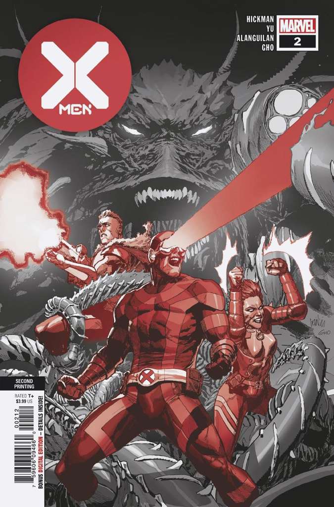 X-Men (5th Series) #2  - 2nd printing