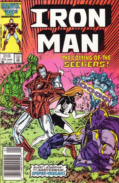 Iron Man (1st Series) #214 Newsstand Edition