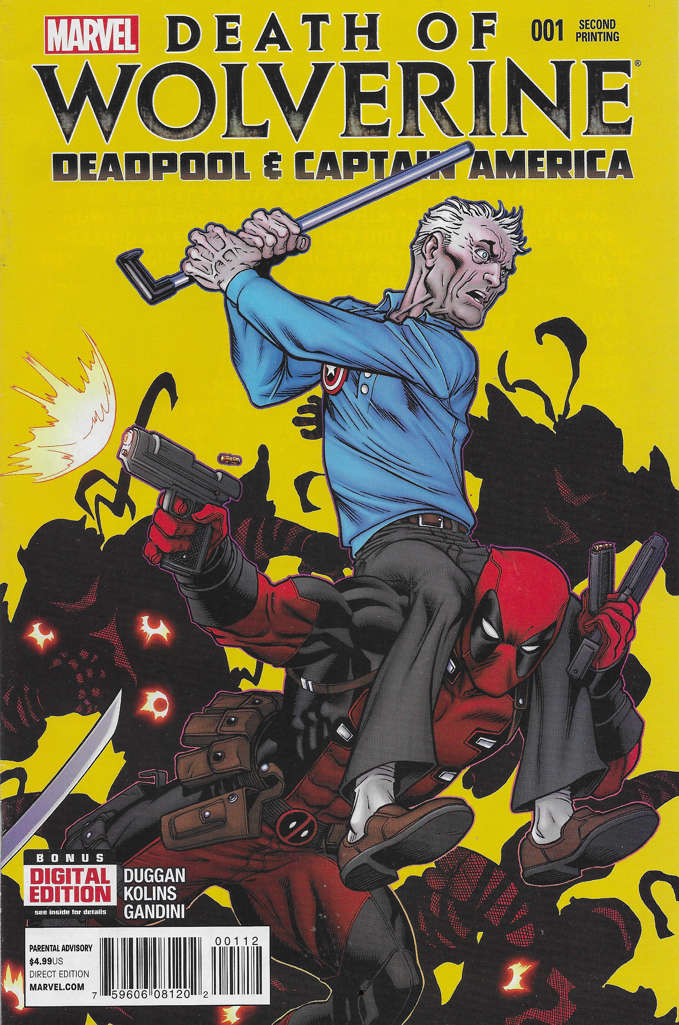 Death of Wolverine: Deadpool & Captain America #1  - 2nd printing