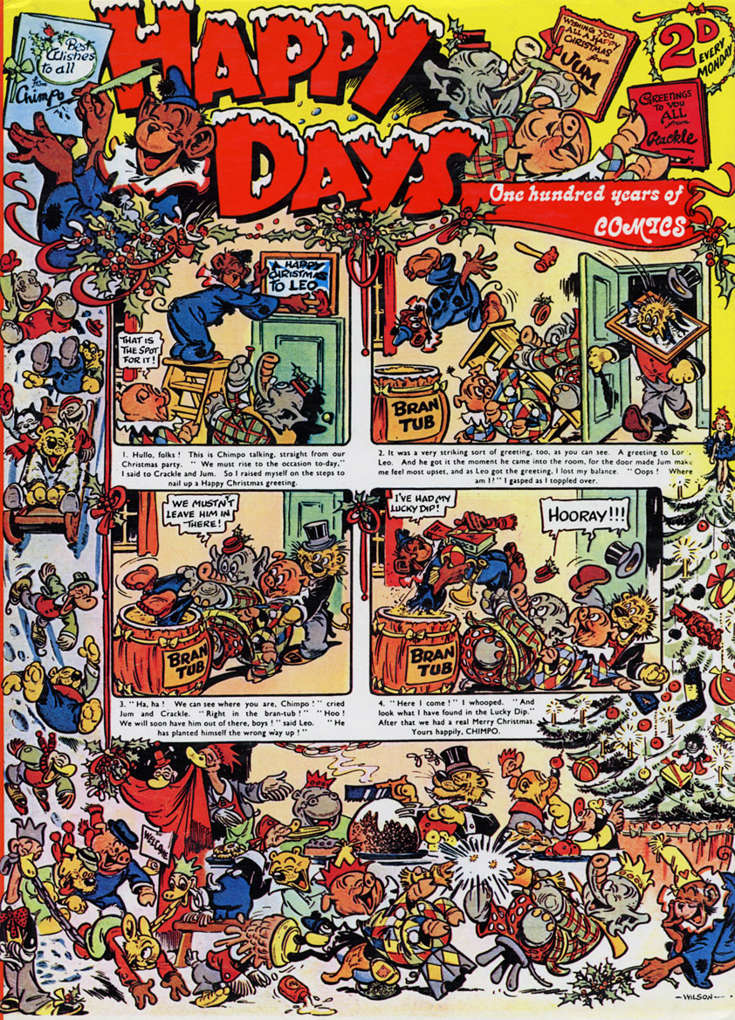 Happy Days: 100 Years of Comics