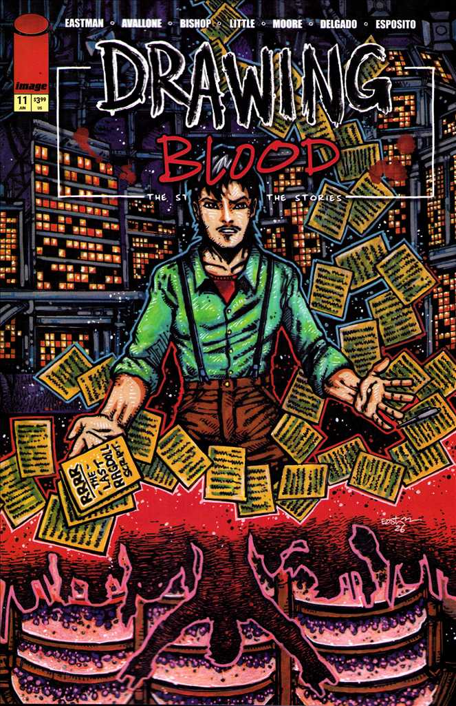 Drawing Blood (2nd Series) #11 Variation A