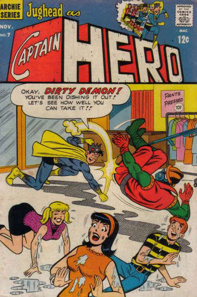 Jughead as Captain Hero #7