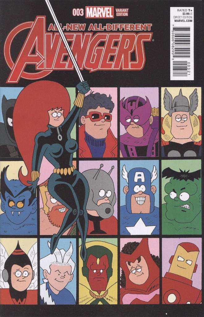 All-New, All-Different Avengers #3 Variation B