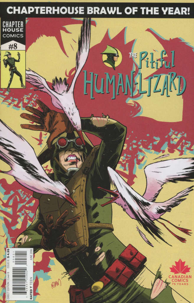 The Pitiful Human-Lizard #8 Variation B