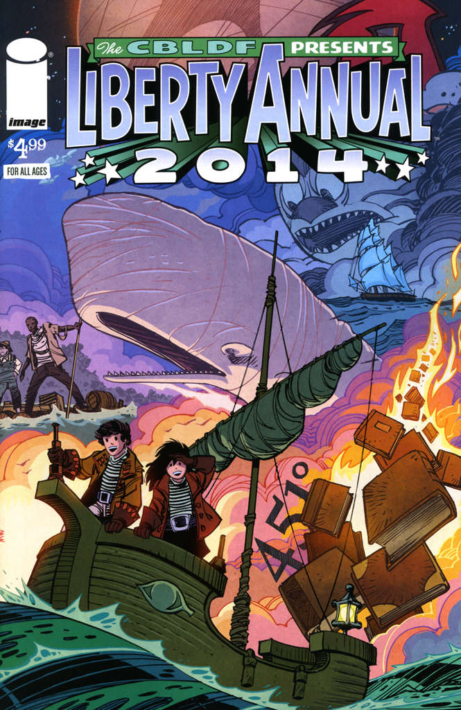 The CBLDF Presents: Liberty Comics Annual #2014 Variation B