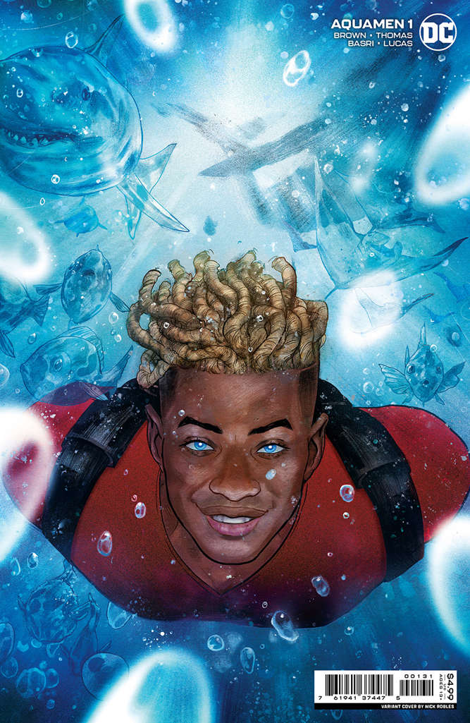 Aquamen #1 Variation B