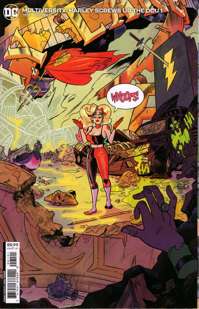 Multiversity: Harley Screws Up the DCU #1 Variation A