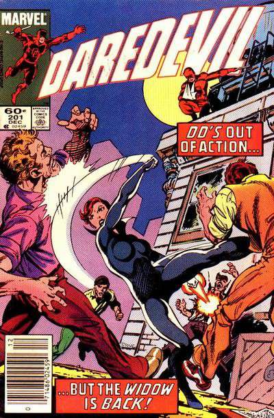 Daredevil #201 Newsstand Edition