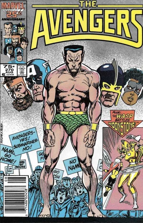 The Avengers #270 Mark Jewelers Insert Edition