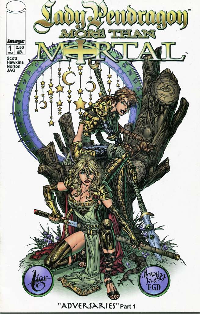 Lady Pendragon/More than Mortal #1 Variation A
