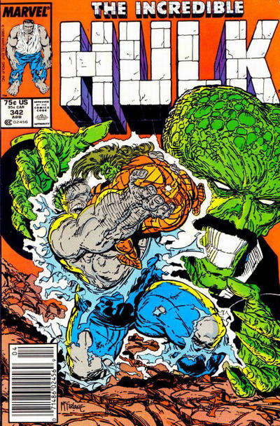 The Incredible Hulk #342 Newsstand Edition