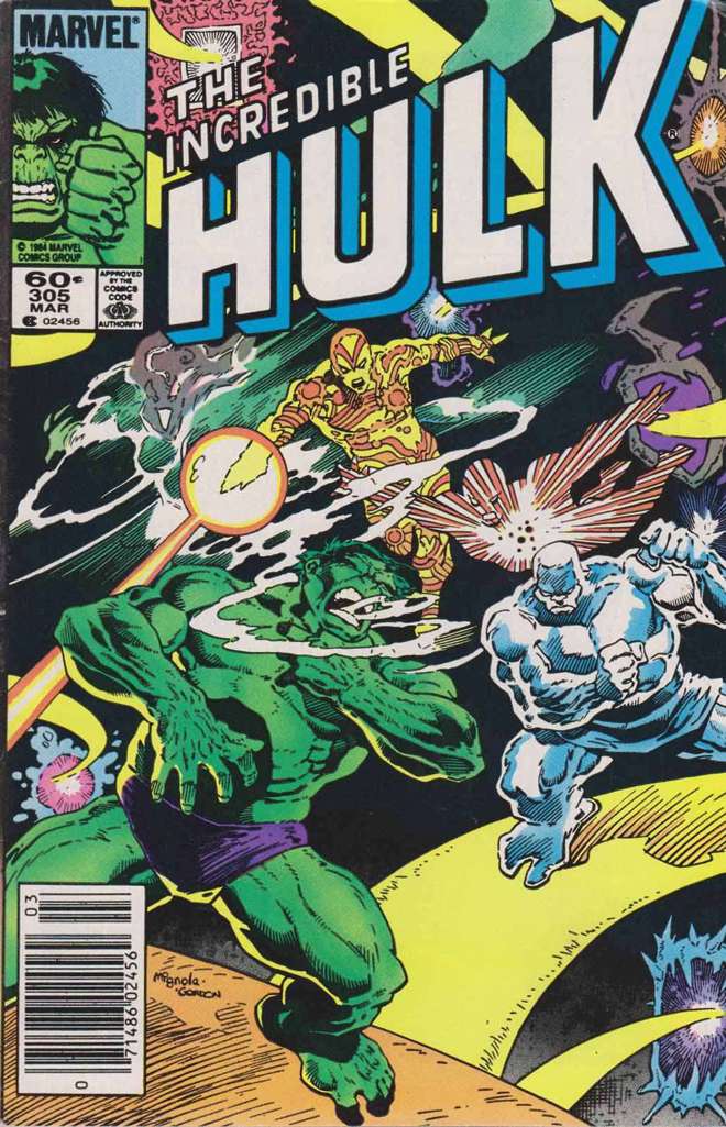 The Incredible Hulk #305 Newsstand Edition