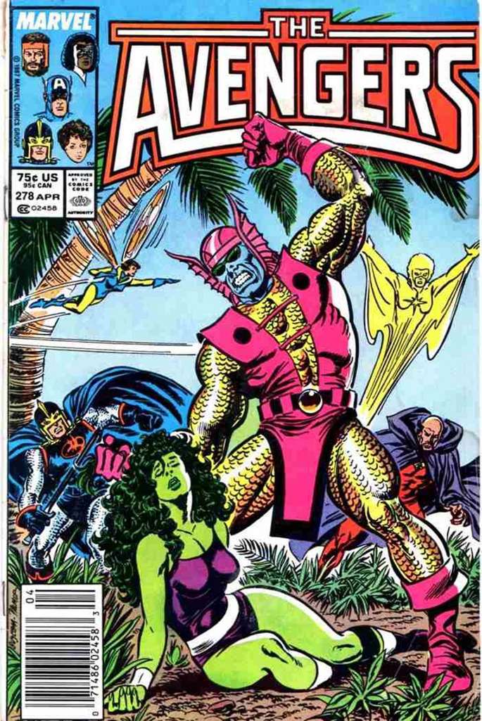 The Avengers #278 Newsstand Edition