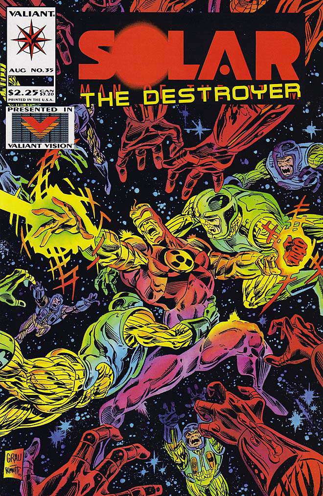 Solar, Man of the Atom #35