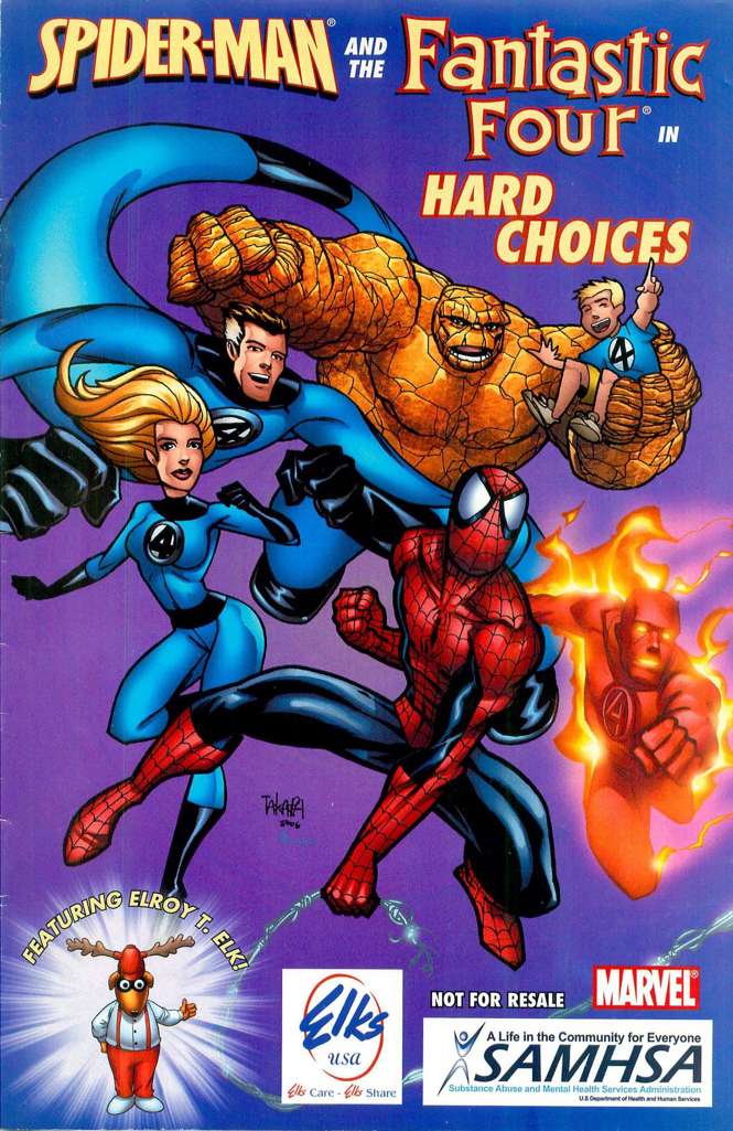 Spider-Man and the Fantastic Four Giveaway #1