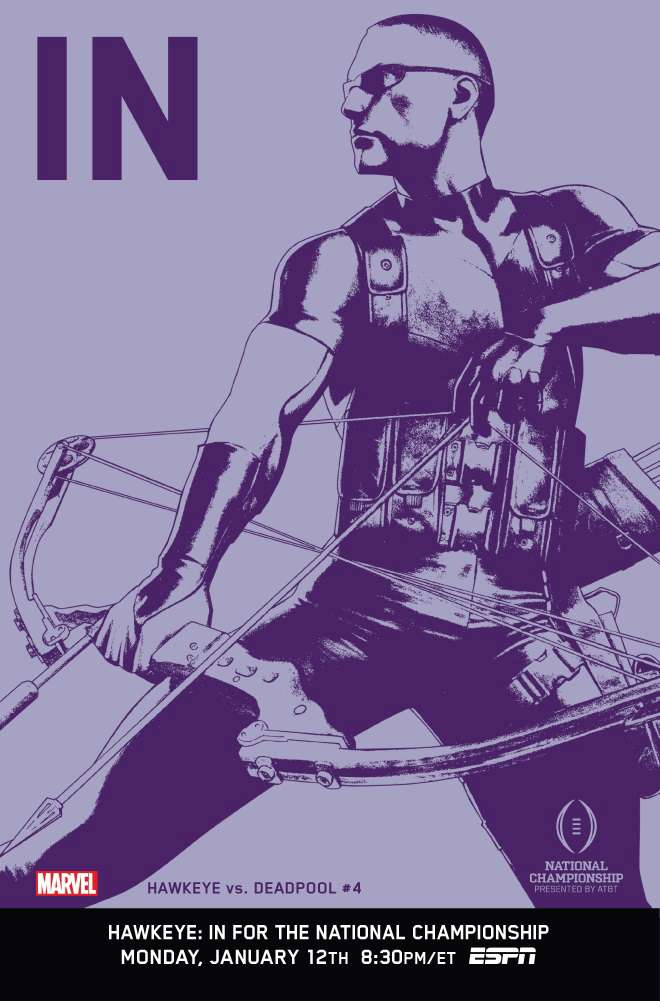 Hawkeye Vs. Deadpool #4 Variation A