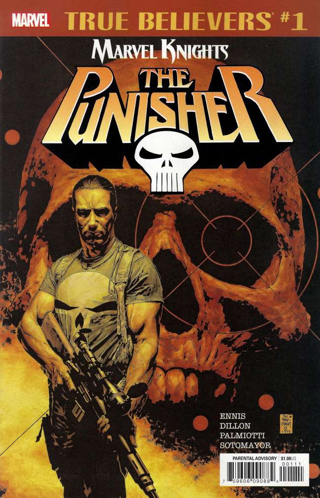 True Believers: Marvel Knights 20th Anniversary—Punisher by Ennis, Dillon & Palmiotti #1