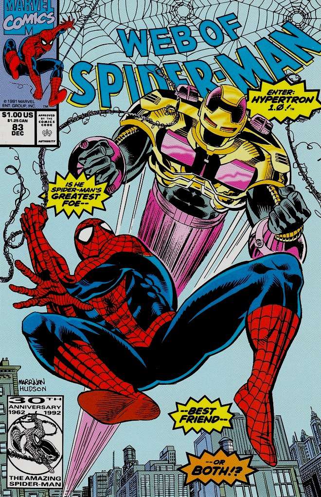 The Web of Spider-Man #83  - 2nd printing