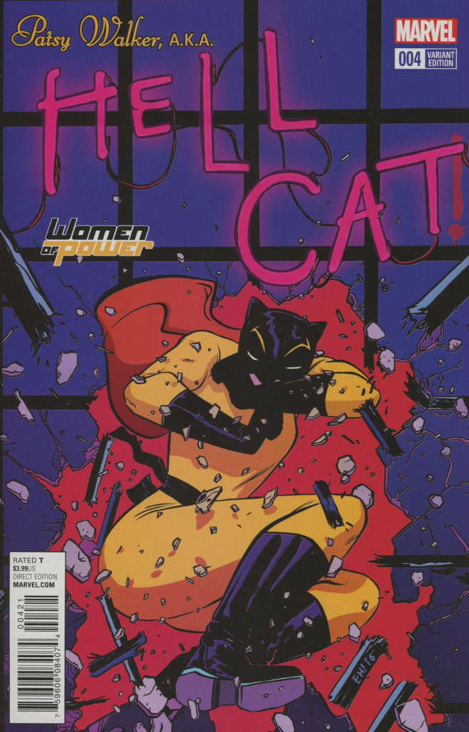 Patsy Walker, A.K.A. Hellcat! #4 Variation A