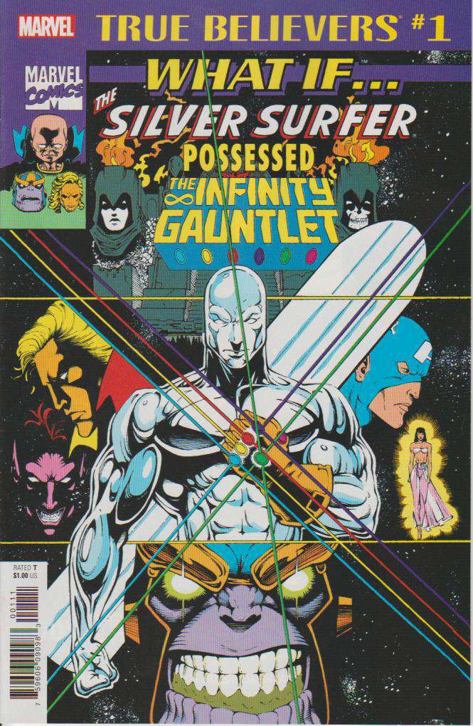True Believers: What If The Silver Surfer Possessed The Infinity Gauntlet? #1