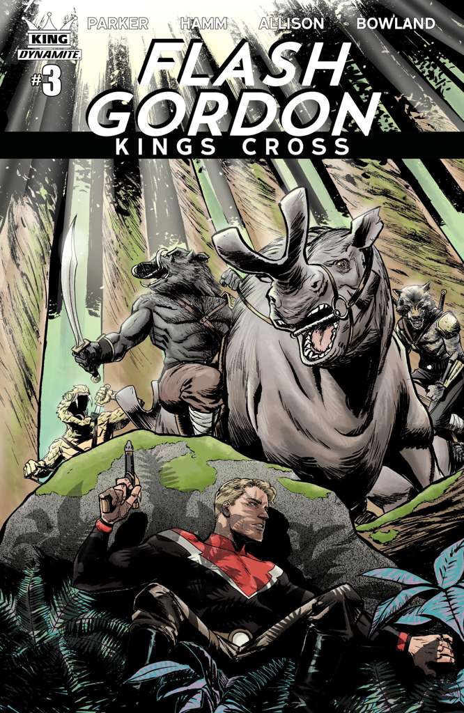 Flash Gordon: Kings Cross #3 Variation B