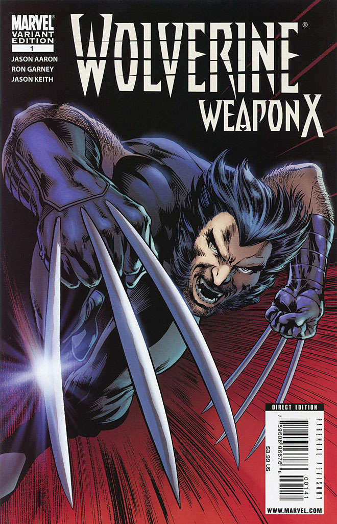 Wolverine Weapon X (2nd Series) #1 Variation B