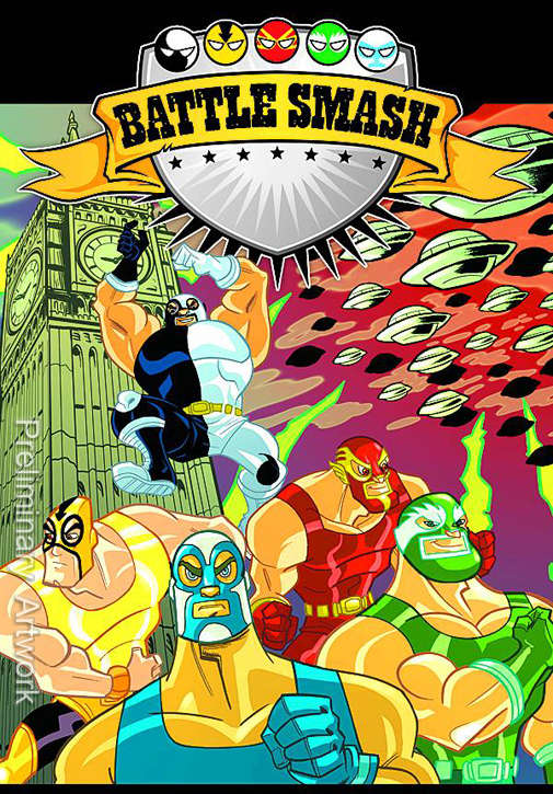 Battle Smash Vs. Saucer Men From Venus