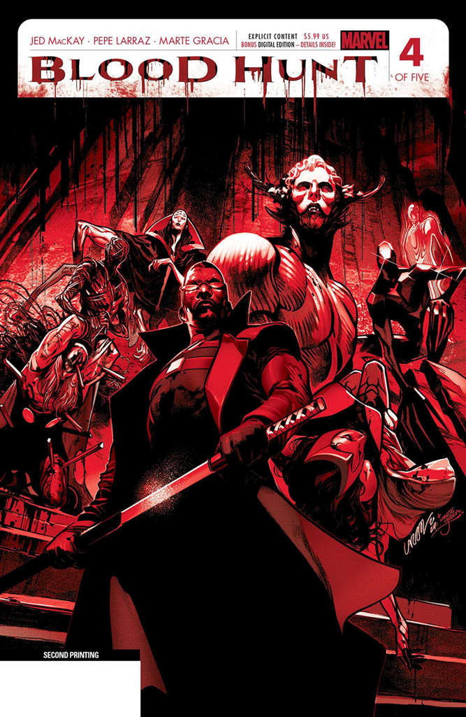 Blood Hunt: Red Band #4  - 2nd printing
