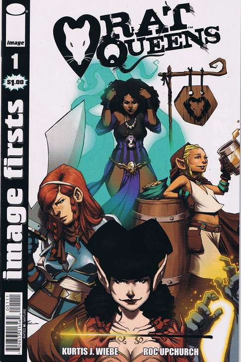Rat Queens #1  - 2nd printing