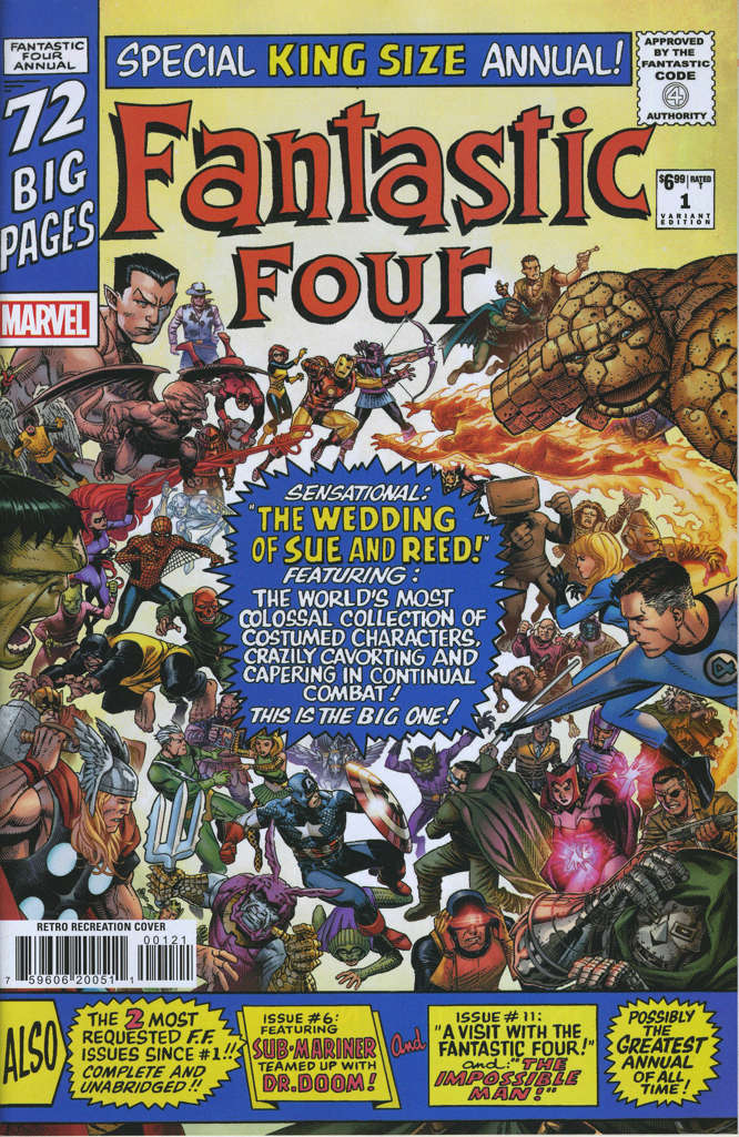 Fantastic Four: Anniversary Tribute #1 Variation A