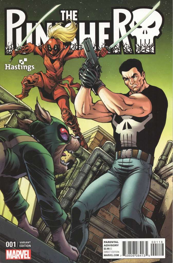 The Punisher (11th Series) #1 Variation K