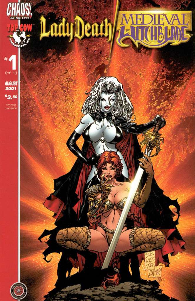 Lady Death & Medieval Witchblade #1 Variation B