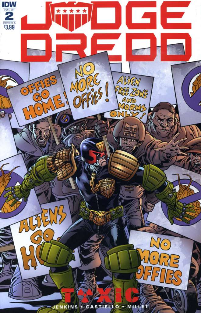Judge Dredd: Toxic #2 Variation A