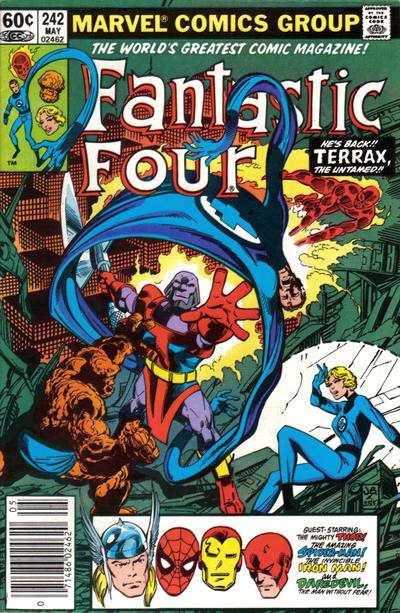 Fantastic Four (Vol. 1) #242 Newsstand Edition