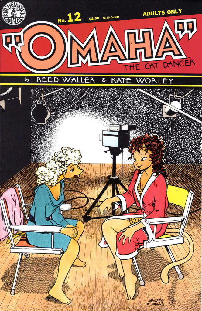 Omaha the Cat Dancer (Kitchen Sink) #12