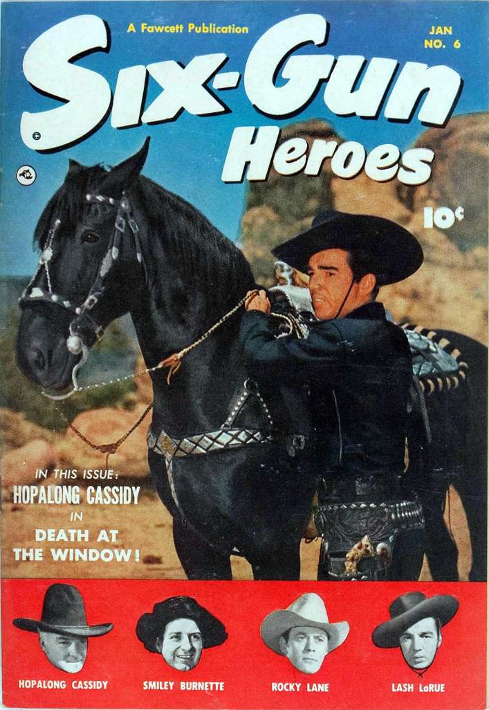 Six-Gun Heroes (Fawcett) #6
