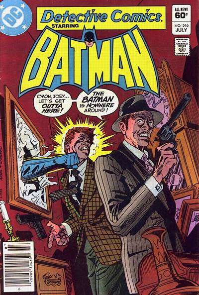 Detective Comics #516 Newsstand Edition