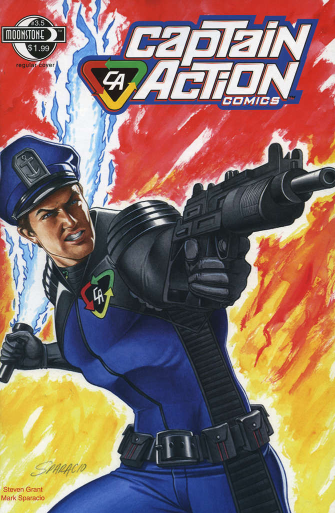 Captain Action Comics #3.5 Variation A