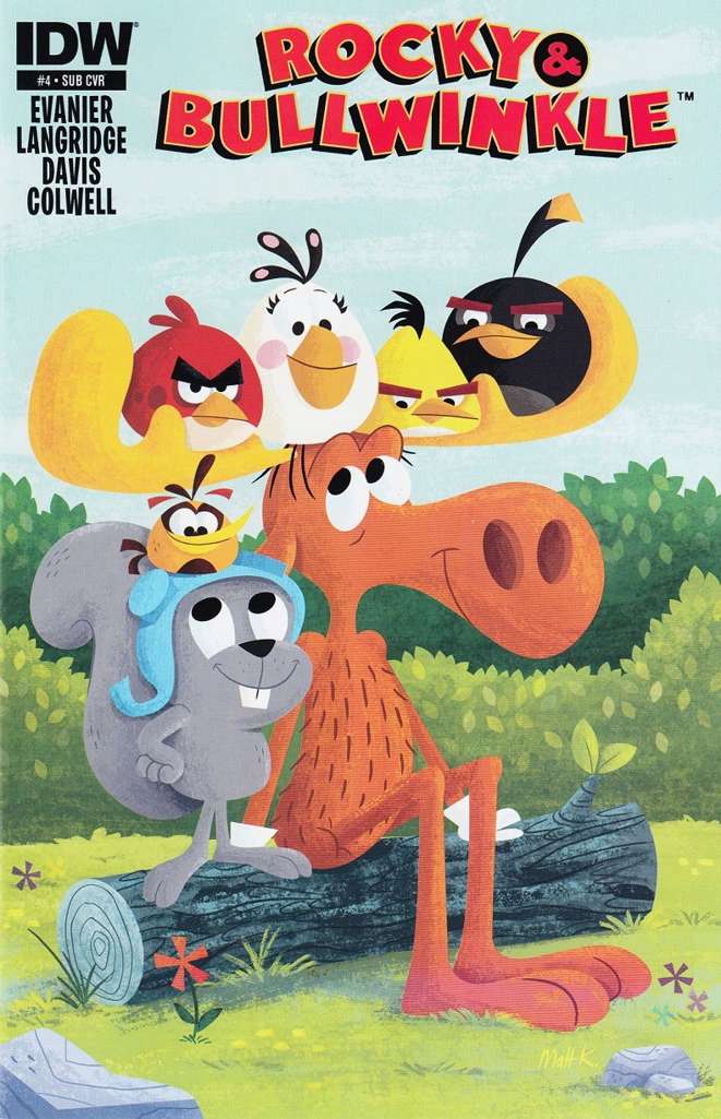 Rocky and Bullwinkle #4 Variation B