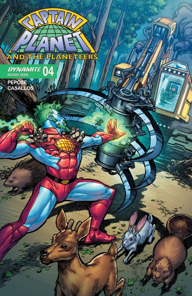 Captain Planet and the Planeteers (Dynamite) #4 Variation A
