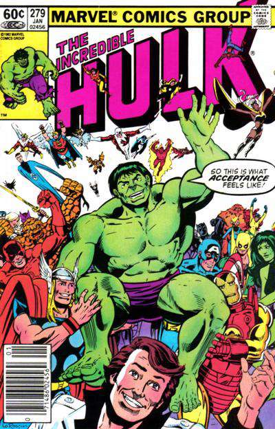 The Incredible Hulk #279 Newsstand Edition
