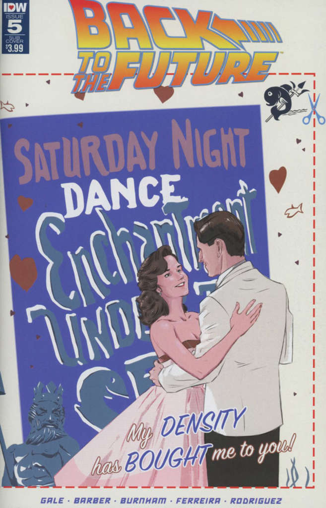 Back To The Future (IDW) #5 Variation A