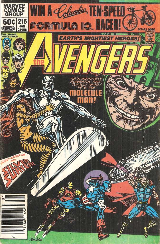 The Avengers #215 Newsstand Edition
