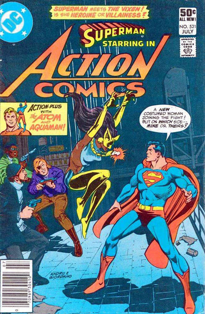 Action Comics #521 Newsstand Edition