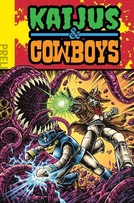 Kaijus & Cowboys #2 Variation B
