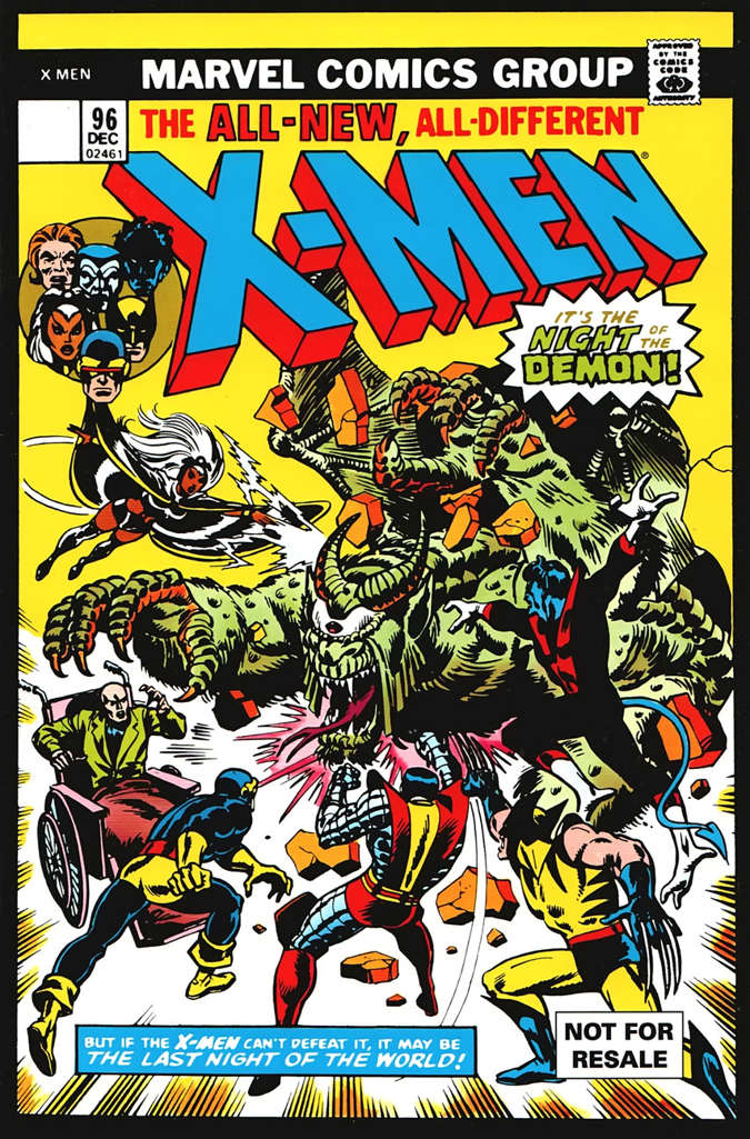 X-Men (1st Series) #96  - 2nd printing